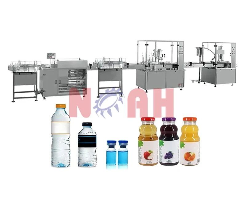 GSCX Model Large Volume Liquid Filling Production Line