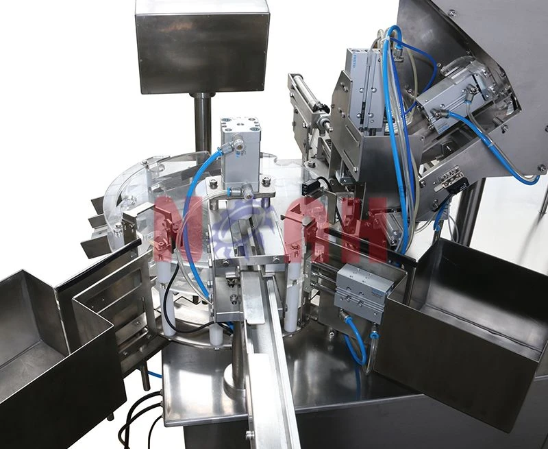 NTF-100 Automatic Tablet Tube Filling And Capping Machine