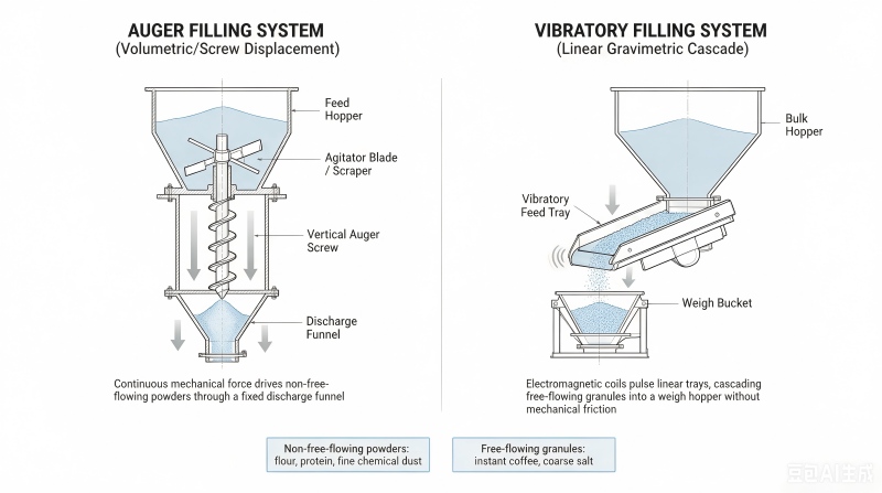 Auger filler vs. Vibratory filler: Which is better for my powder product?