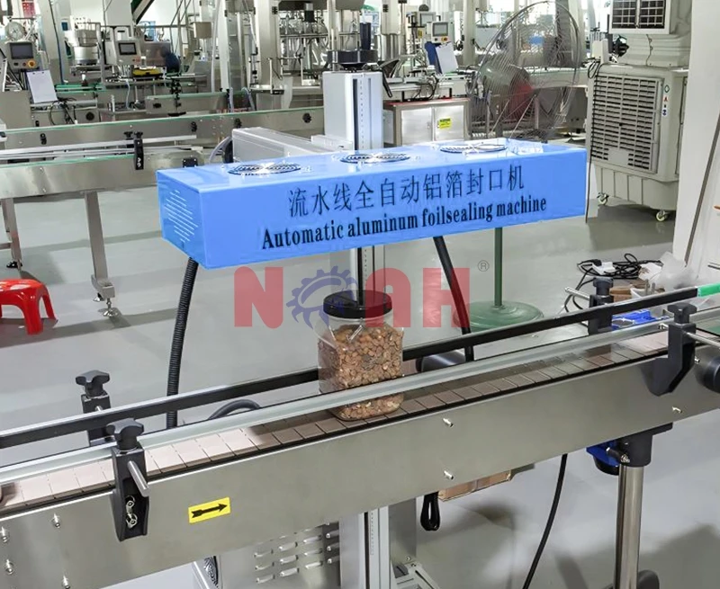 Automatic Granule Rotary Square Bottles Weighing Filling Capping and Labeling Machine Lines