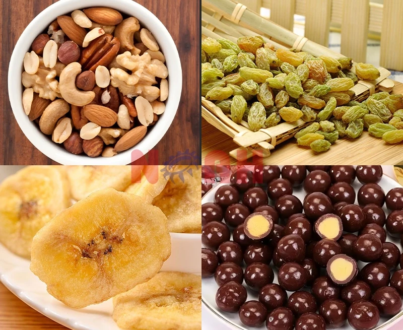 Automatic Dry Fruit Jerky Filling Line with Sealing Capping and Labeling Machine