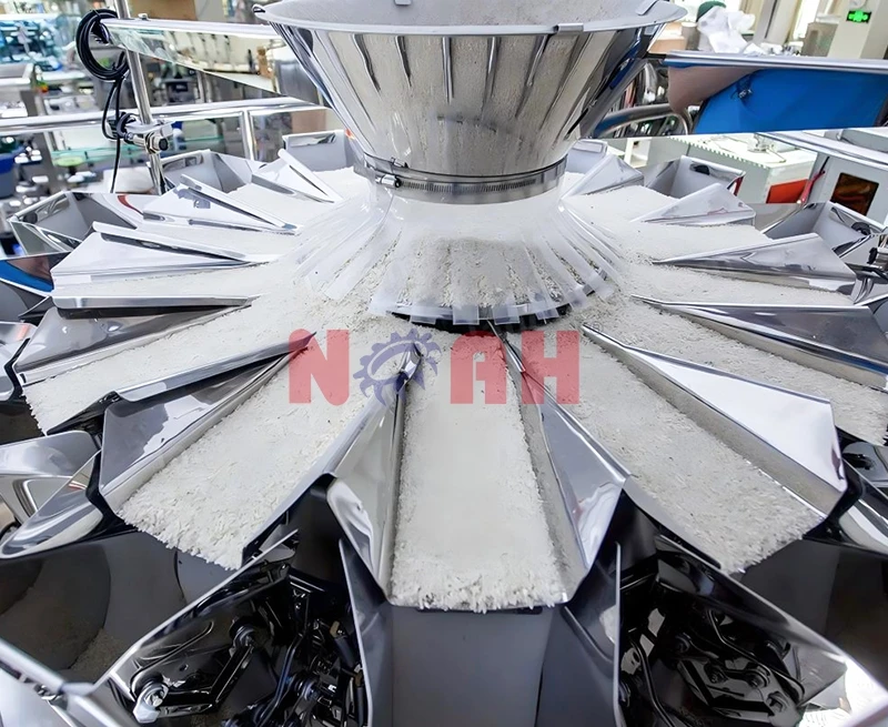 Automatic Granule Bottle Filling Capping Labeling Machine Line with Heat Shrinker